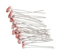 100 Pcs FONGKNOX 5528 Light Dependent Resistor 5MM Photoresistor Light Sensitive Resistor Compatible with Arduino Raspberry