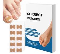 100 Pcs Fungal Nail Patches,Fungal Nail Treatment Patches,Ingrown Toenail Correction Patch,Nail Repair Patches,Ingrown Toenail Treatment,Painless Ingrown Toenail Sticker,Nail Correction Sticker