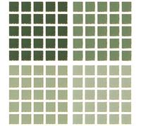 100 Pcs Green Cocktail Napkins, Beverage Napkins with Gold Foil Scalloped Edges for Wedding Bridal Shower, Party Decoration, Hotel Dinner and Lunch Supplies, Disposable Paper Table Napkins