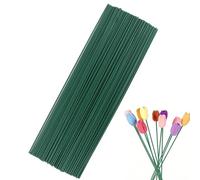 100 Pcs Green Florist Wire Stems 2mm Floral Wire, Floristry Wires