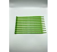 100 PCS Green Tite-Lock Plastic Tractor Truck Door Seal Tamper Evident Security Tags Numbered Safety Disposable Locks for Trailer Logistics Shipping Transport