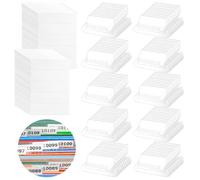 100 Pcs Hanging File Folder Tabs, Suspension File Tabs and Inserts Files Folder Labels Filling Index Dividers, Quick Reading and Classification