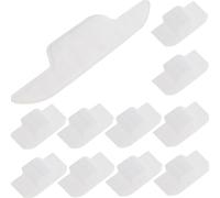 100 Pcs Hat Sweat Liner Absorbent Hard Hat Liners for Caps Soft Sticky Hat Sweat Protector Disposable No Sweat Hat Liner Prevents Stains Odor for Baseball Cap Shirts,Hat Sweat Protector