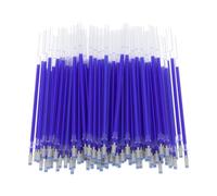 100 Pcs Heat Erasable Fabric Pen Refills, Heat Erasable Pen for Fabric, Quilting Sewing, Light-Colored Textile Craft Supplies