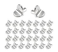 100 Pcs Heavy Duty L-Shaped Metal Shelf Support Pegs,Kitchen Cupboard Shelf Pegs,Strong, Durable Bracket Clips,Metal Wardrobe Shelf Pins for Cabinets, Bookshelves, Wardrobes, Display Cabinets