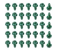 100 Pcs Hex Head Ground Screws Green Electrical Box Grounding Screws Metal Junction Box Screw for Outlet and Switch Boxes for Industrial
