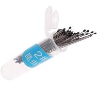 100 Pcs Insect Pins Specimen Pins Stainless Steel with Plastic Box Resin for Head for Entomology Dissection for Butte, Science Education