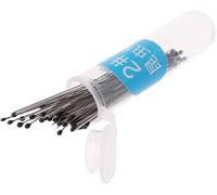 100 Pcs Insect Pins Specimen Pins Stainless Steel with Plastic Box Resin for Head for Entomology Dissection for Butte, Science Education Kits