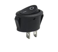 100 PCS KCD1-115 Elliptical Ship type switch 3/2-pin Second and Third Gear Small Boat Power Switch With Led Light IDGTTLDF(B 2 F 2 G)