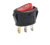 100 PCS KCD1-115 Elliptical Ship type switch 3/2-pin Second and Third Gear Small Boat Power Switch With Led Light IDGTTLDF(RL 3 F 2 G)