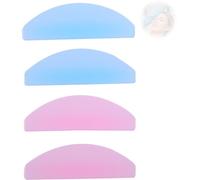 100 Pcs Lash Lift Shields, Self-Adhesive Lash Lift Pads, Flat Korean Lash Lift Shields for Sensitive Skin, Reusable Under-Eye Patches for Lash Lift Perm Process Step 1