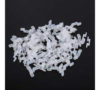 100 pcs LED Strips Clip , 8/10/12mm Connector Silicone Holder Clip for Fixing 3528 5050 1210 RGB LED Strip Light Waterproof Fixing for Home Party Events Outdoor (12mm)
