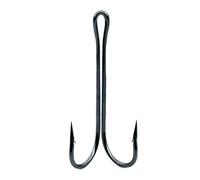 100 Pcs Long Shank Weedless Fishing Hook, Double for Soft Lure Fly Tying Bass Fish Tackle(One Size)