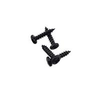 100 pcs/lot Cross Round Head Phillips Self-tapping Screw M1 .2 .4 .5 .7 M2 .3 .6 M3 M4 M5 Black Carbon Steel