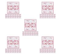 100 Pcs Love Print Paper Napkins for Valentine Birthday Party Table