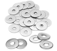 100 Pcs M3 Washers,M3 x 9mm Stainless Steel Washers,Flat Penny washers,Large Metal etal Repair washer,Large OD Flat Repair Washer Plain Round Chrome Washer,for m3 Bolts Screws & Nuts.