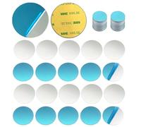100 PCS Magnet Stickers Self Adhesive Magnets Strong Adhesive Backing | Magnetic Sticky Pads Compact And Easy to Store Stick on Magnets for Phone Holders Metals Stickers for DIY(30MM)