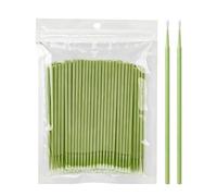 100 Pcs Micro Applicator Brush Eye Shadow Makeup Applicator, Microporous Touch Up Paint Brush for Automotive Paint Chip Repair - Disposable