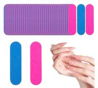 100 Pcs Mini Nail File Disposable Professional Nail File Nail File Set Care Mini Nail Files Professional Manicure Tools for Home and Salon Use 180/240 Grit
