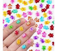 100 Pcs Mini Resin Turtles Glow in The Dark, Tiny Sea Turtle Animals to Hide Small Luminous Figures Miniature Plastic Ocean Animal for Fairy Garden Micro Landscaping Dollhouse Home Decor Crafts