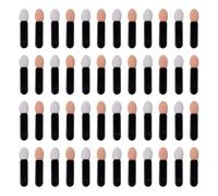 100 Pcs Mini Sponge Eyeshadow Brushes Small Foam Eyeshadow Applicators Eye Makeup Applicator Sticks Soft Eye Shadow Makeup Tools Portable Travel Cosmetic Applicators for Nail Art 4 cm