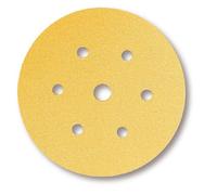 100 Pcs. MIRKA Gold 6+1x Perforated Discs GRIP P100 ø 5.91"