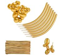 100 PCS Modelling Balloons, 260 Balloons for Twisting, Long for Modelling, 100pcs Latex Balloon for Wedding, Birthday And Christmas Party Decoration