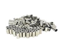 100 PCS Mountain Bike Bicycle Brake Cable End Cap Bicycle Shift Cable Tube Cap Replacement Bike Parts Brake End Cycling Accessories Cover