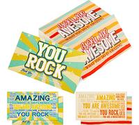 100 Pcs Multipack Appreciation Cards You are Awesome Cards Positive Affirmation Cards Motivational Postcards Thank You Postcards Appreciation Gifts for Kids Teachers Student Nurse, 3.5 x 2 Inch