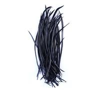 100 Pcs Natural Goose Feathers Colourful Feathers Pack Decorative Natural Feathers for Crafting DIY Dream Catchers School Projects Wedding Christmas Party Centerpiece Decoration, Black