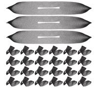 100 Pcs Non-Slip Hanger Sponge Covers Protective Foam Strips for Clothes Ideal for Suits and Dresses Easy to Install on Wire Hangers