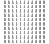100 PCS P1 Grey Spring Insert Twist Caps Connection Electrical Wire Connectors Nuts Screw Terminals Assortment (Grey)