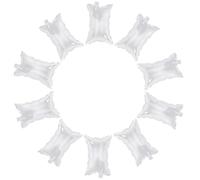 100 PCS Packaging Air Bags 20x10cm Air Packaging Protector Bag Inflatable Clear Packaging Air Cushion with Free Pump Cushion for Safe Shipping Protecting Fragile Items