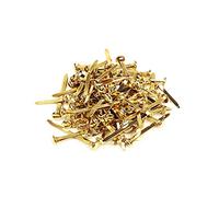 100 Pcs Paper Fasteners Mini Round Metal Scrapbooking Brads Split Pins for Paper Craft DIY Stamping Scrapbooking