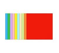 100 Pcs Paper Folding Paper Double Sided Square Same Colour On Both Sides for Kids School Arts Projects