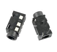 100 Pcs Per Lot 3.5mm 1/8 Female Audio Connector 5 Pin DIP Stereo Headphone Jack PJ320E