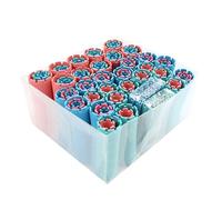 100 Pcs Perm Rod Set for Short & Long Hair, Large Curlers & Rollers for Women and Men, Cold Wave Curling Kit Permanent Bar with Multiple Sizes, Hairdressing Tools for Home Curly, Fluffy, Wavy Styles