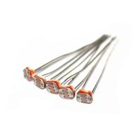 100 pcs Photo Light Sensitive Resistor Photoresistor Optoresistor 5mm GL5528 NWPNLXEA(GL5539)