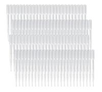 100 Pcs Pipette,3ml Pipettes Plastic Pipette Dropper,Disposable Pipette Dropper,Transparent Measuring Transfer Pipettes,Eye Dropper,for Transferring Essential,Oils,Paints,Lab,Experiment.