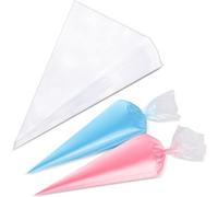 100 Pcs Piping Bags, 12 Inch Pastry Bags, Anti Burst Icing Bags Disposable for Cream Frosting, Easy to Grip Thick, Tear-Proof Icing Bags for Frosting, Dessert & Cake Decoration
