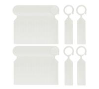 100 Pcs Plant Labels - Garden Labels Outdoor Waterproof, Weatherproof Thick Tree Label Outdoor, Nursery Garden Markers | for Nurseries Seedlings Fruit Trees Shrubs Branches Stems Farm Greenhouse
