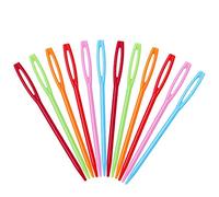 100 Pcs Plastic Sewing Needles, 7cm/2.7inch Big Eye Sewing Plastic Needles