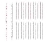 100 PCS Plastic Stylus for Scratch Art, 3.7 Inch Heavy Duty Craft Sticks, Pink White Scratch Art Sticks, DIY Creative Draw Sticks, Christmas Thanksgiving Scratch Art Activity Craft Projects Tools