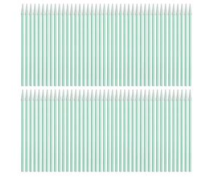 100 Pcs Pointed Foam Swabs Cleaning Swab Cell Phone Cleaning Stick for Cell Phone USB Charging Port Camera Lens Computer Electronic Equipment Printer Optical Equipment