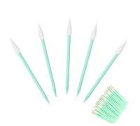 100 PCS Pointed Foam Swabs Multipurpose Cleaning Swab Anti-Static Swabs Foam with Tapered Tip for Cell Phone USB Charging Port Camera Lens Computer Electronic Equipment Printer Optical Equipment