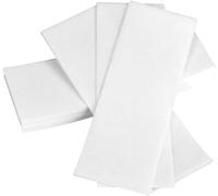 100 Pcs Professional Paper Wax Strips, Non-Woven Waxing Strips for Legs, Face,Eyebrow, Body (100)
