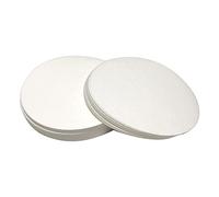 100 Pcs Qualitative Filter Papers Medium Speed Flow Filter Papers 90mm Laboratory Filter Papers for Filter Experiment, Oil Test