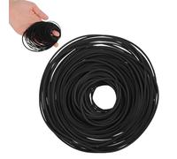 100 Pcs Recorder Rubber Belts Cassette Recorder Repair Maintenance Mix Flat Cassette Tape Machine Rubber Belts 26-120 mm Cassette Recorder Belts for DVD CD LD VCR Repeater Drives 1mm Width