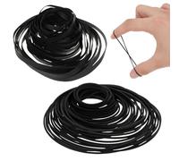 100 Pcs Recorder Rubber Belts Cassette Tape Machine Repair Maintenance Accessories Recorder Belts 40-135mm Cassette Tape Replacement for DVD CD 50 Pcs 1mm Width and 50 Pc 4mm Width