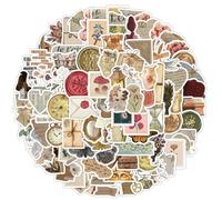 100 Pcs Retro Style Stickers for Kids Teens Adults Boys Girls Gift,Vintage Style Stickers Pack for Laptop,Skateboard,Luggage,Car,Bike,Cup,Computer,Water Bottle Decor,Vinyl Waterproof Stickers